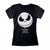 Front - Nightmare Before Christmas Womens/Ladies Jack Skellington T-Shirt