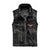 Front - Stranger Things Unisex Adult Hellfire Club Sleeveless Denim Jacket