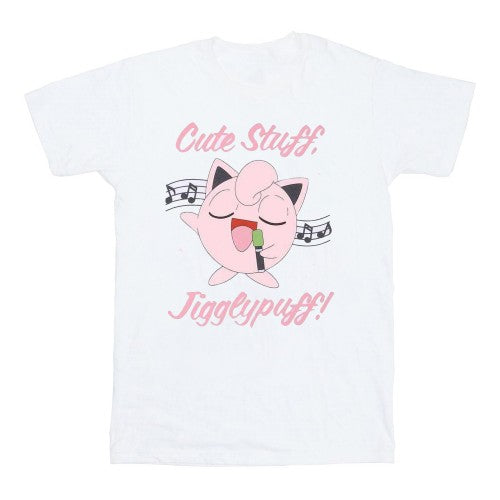 Front - Pokemon Unisex Adult Sing Along Jigglypuff T-Shirt