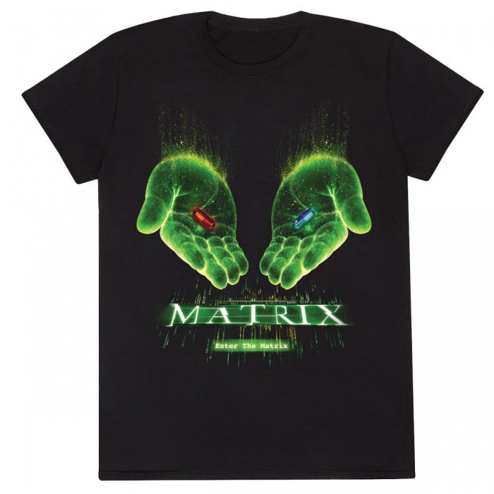 Front - The Matrix Unisex Adult Enter The Matrix T-Shirt