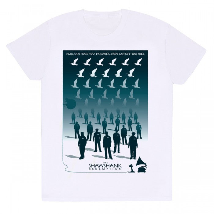Front - The Shawshank Redemption Unisex Adult Warner Bros 100th Birthday T-Shirt