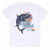 Front - Jaws Unisex Adult Amity Island Tours Shark T-Shirt