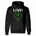 Front - Loki Unisex Adult Season 2 Distressed Logo Hoodie