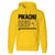 Front - Pokemon Unisex Adult Pikachu Line Art Hoodie