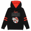 Front - Super Mario Childrens/Kids Pose Hoodie