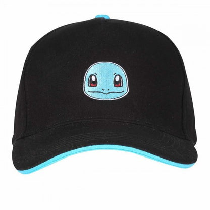 Front - Pokemon Squirtle Badge Baseball Cap