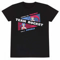 Front - Pokemon Unisex Adult Team Rocket T-Shirt