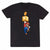 Front - Super Mario Bros Unisex Adult Coin T-Shirt