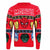 Front - Marvel Unisex Adult Faces Knitted Sweatshirt