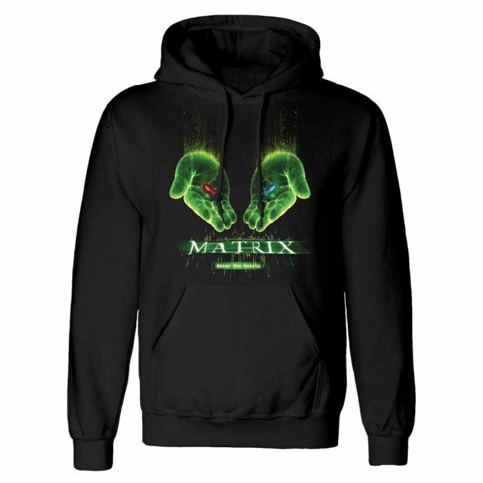 Front - The Matrix Unisex Adult Hand Pills Hoodie