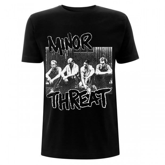 Front - Minor Threat Unisex Adult Xerox T-Shirt