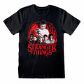 Front - Stranger Things Unisex Adult Circle Logo T-Shirt