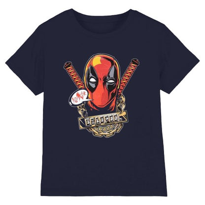 Front - Deadpool Unisex Adult Gangsta T-Shirt