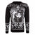 Front - Corpse Bride Unisex Adult Skulls Knitted Sweatshirt