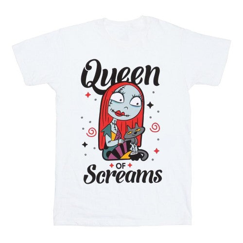 Front - Nightmare Before Christmas Childrens/Kids Queen Of Screams T-Shirt
