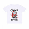 Front - Nightmare Before Christmas Childrens/Kids Queen Of Screams T-Shirt