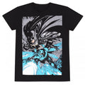 Front - Justice League Unisex Adult Team Up T-Shirt