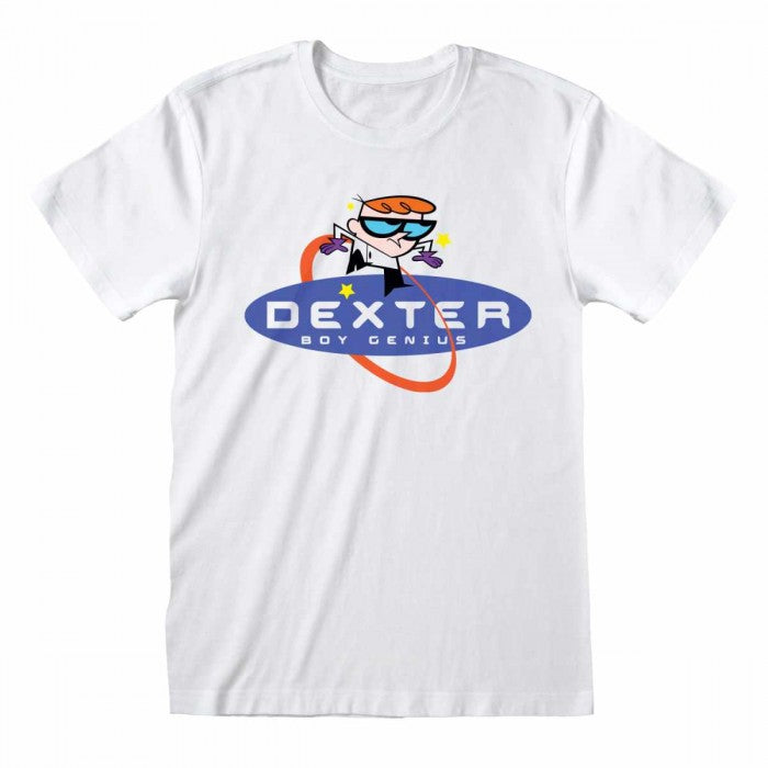 Front - Dexters Laboratory Unisex Adult Boy Genius T-Shirt