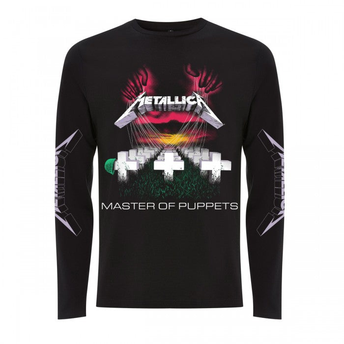 Front - Metallica Unisex Adult Master Of Puppets Long-Sleeved T-Shirt