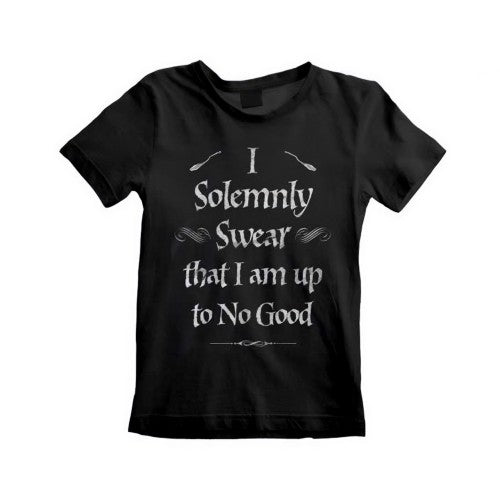 Front - Harry Potter Unisex Adult Solemnly Swear T-Shirt