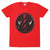 Front - Deadpool & Wolverine Unisex Adult Slash Logo T-Shirt