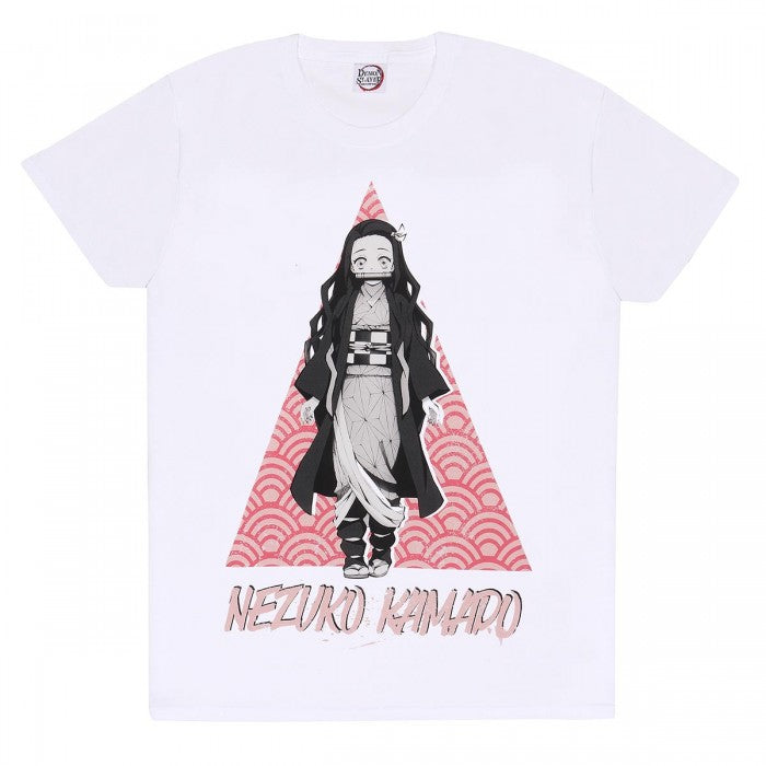 Front - Demon Slayer Unisex Adult Nezuko Kamado T-Shirt