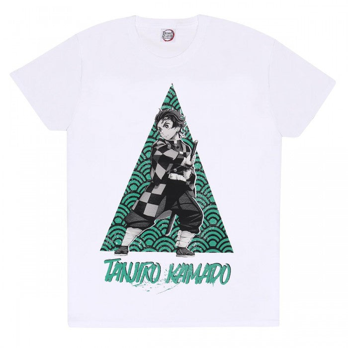 Front - Demon Slayer Unisex Adult Tanjiro Kamado T-Shirt