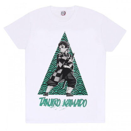 Front - Demon Slayer Unisex Adult Tanjiro Kamado T-Shirt