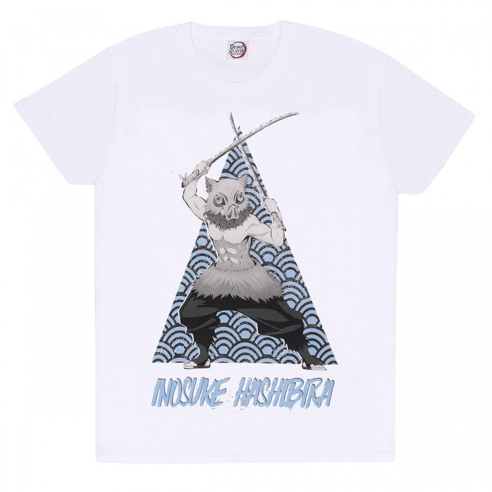 Front - Demon Slayer Unisex Adult Inosuke Hashibira T-Shirt