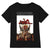 Front - Deadpool Unisex Adult Striking Pose T-Shirt