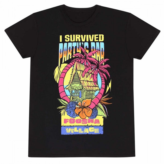 Front - One Piece Unisex Adult Partys Bar T-Shirt