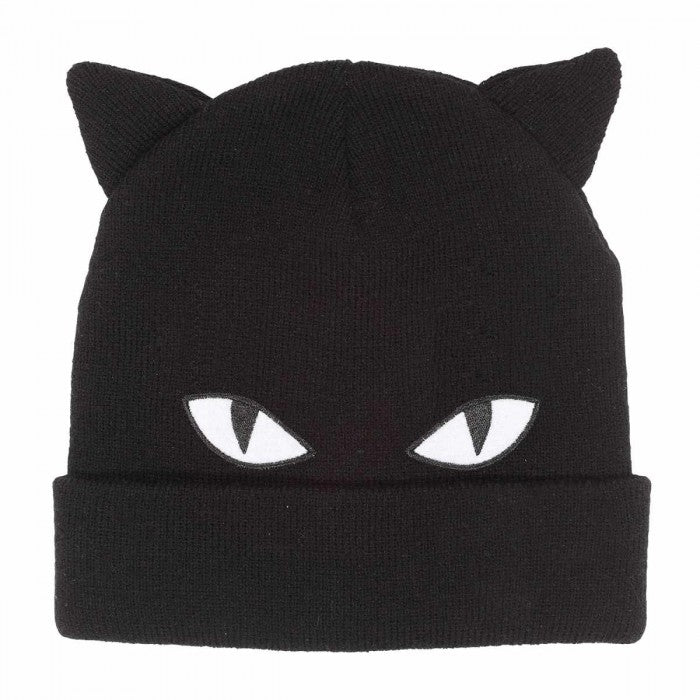 Front - Emily The Strange Unisex Adult Bespoke Cat Beanie
