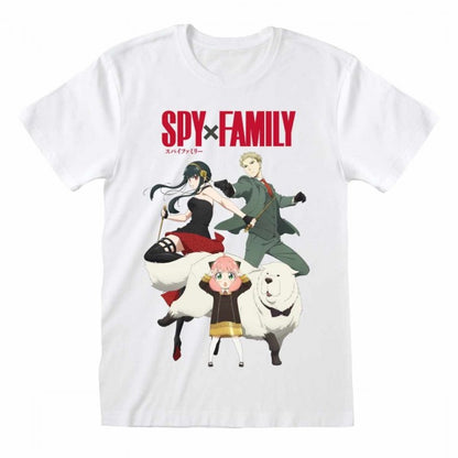 Front - Spy x Family Unisex Adult Family Anime T-Shirt