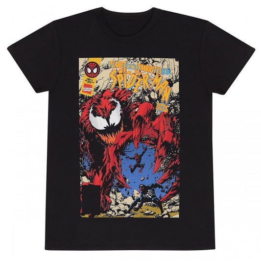 Front - Marvel Comics Unisex Adult Carnage Cover T-Shirt