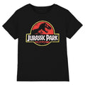 Front - Jurassic Park Unisex Adult Classic Logo T-Shirt