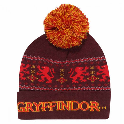 Front - Harry Potter Unisex Adult Snow Gryffindor Beanie