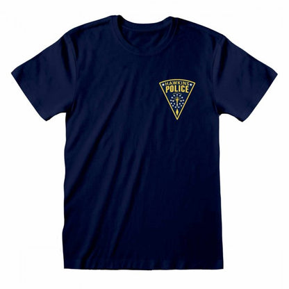 Front - Stranger Things Unisex Adult Hawkins Police Department T-Shirt