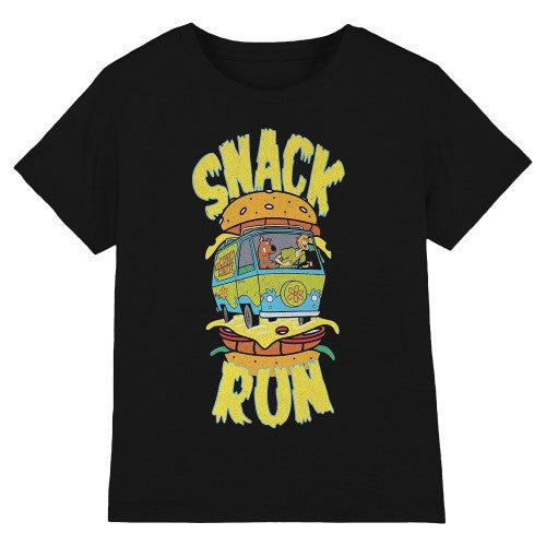 Front - Scooby Doo Unisex Adult Snack Run T-Shirt