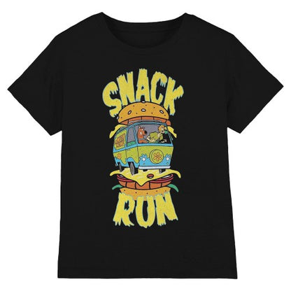 Front - Scooby Doo Unisex Adult Snack Run T-Shirt