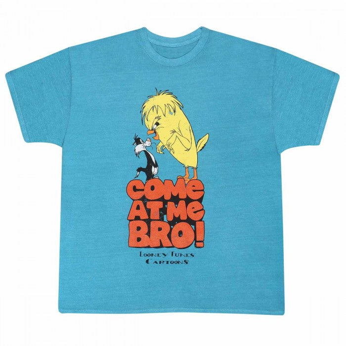 Front - Looney Tunes Unisex Adult Come At Me Bro T-Shirt