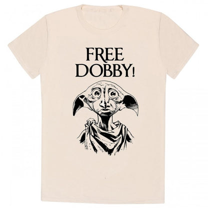 Front - Harry Potter Unisex Adult Free Dobby T-Shirt
