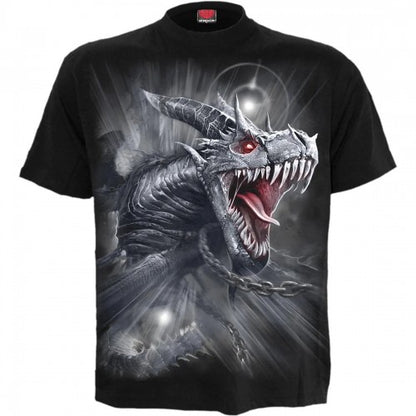 Front - Spiral Direct Unisex Adult Dragon´s Cry Short-Sleeved T-Shirt