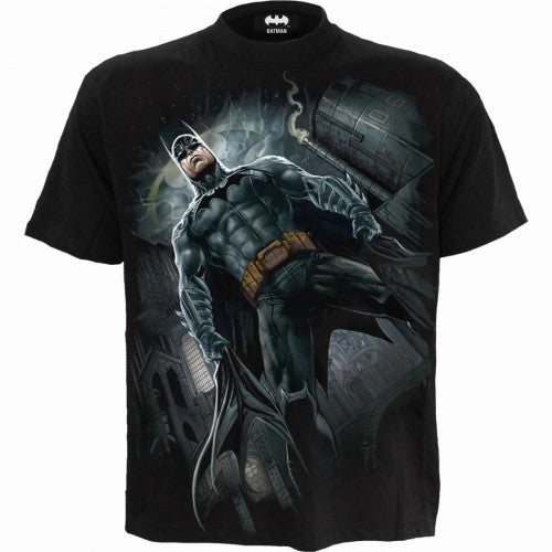 Front - Spiral Direct Unisex Adult Call Of The Knight Batman T-Shirt