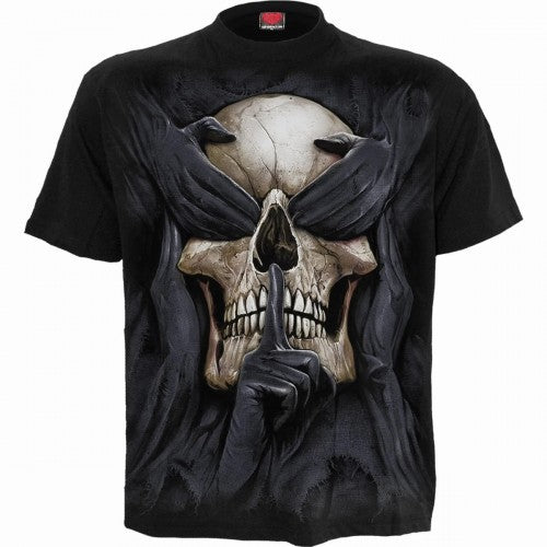 Front - Spiral Direct Unisex Adult See No Evil Short-Sleeved T-Shirt