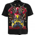 Front - Deadpool & Wolverine Unisex Adult Bullseye T-Shirt