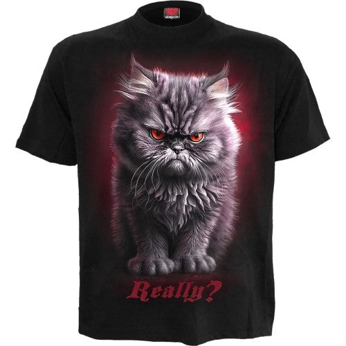 Front - Spiral Direct Unisex Adult Anger Management T-Shirt
