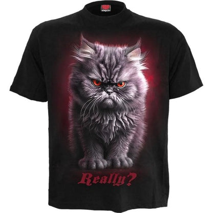 Front - Spiral Direct Unisex Adult Anger Management T-Shirt