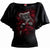 Front - Spiral Direct Womens/Ladies Bed Of Roses Top