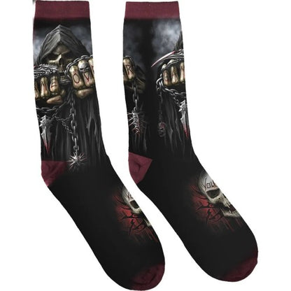 Front - Spiral Direct Unisex Adult Game Over Socks