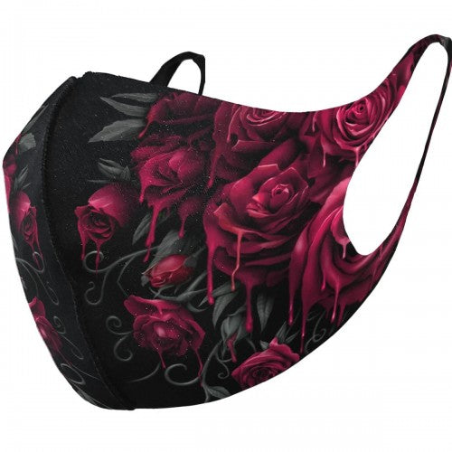 Front - Spiral Direct Blood Rose Face Mask